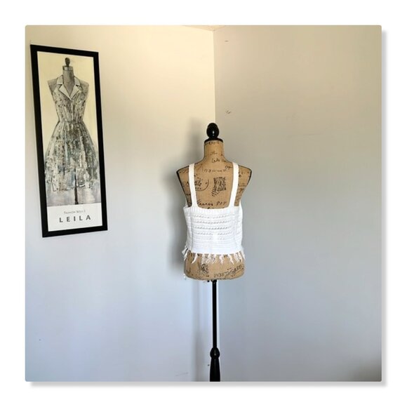 No Boundaries Sweater Tank Top with Fringe Hem Sz XL (15-17) NWT - Picture 8 of 12